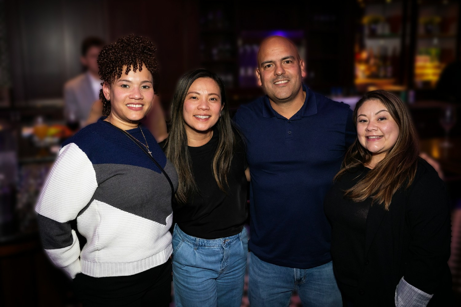 National MI Sales employees enjoying a team gathering 