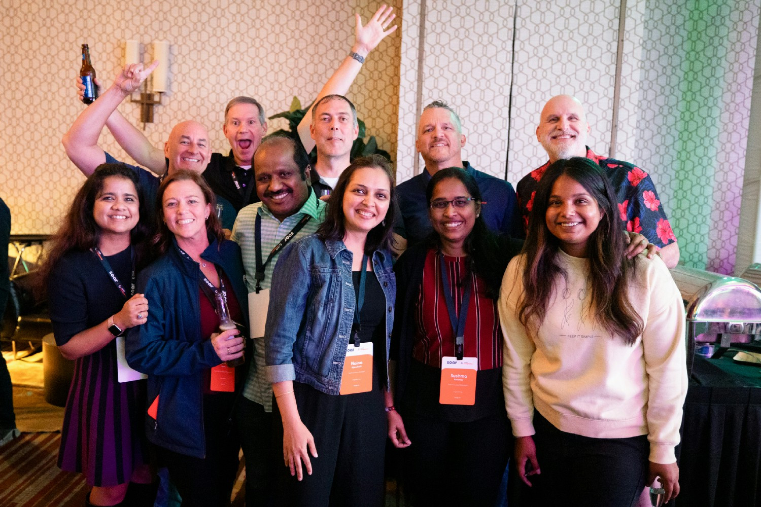 We hosted our first Support and Operations Alignment Retreat (SOAR) for company leaders. Clearly, fun was on the agenda!