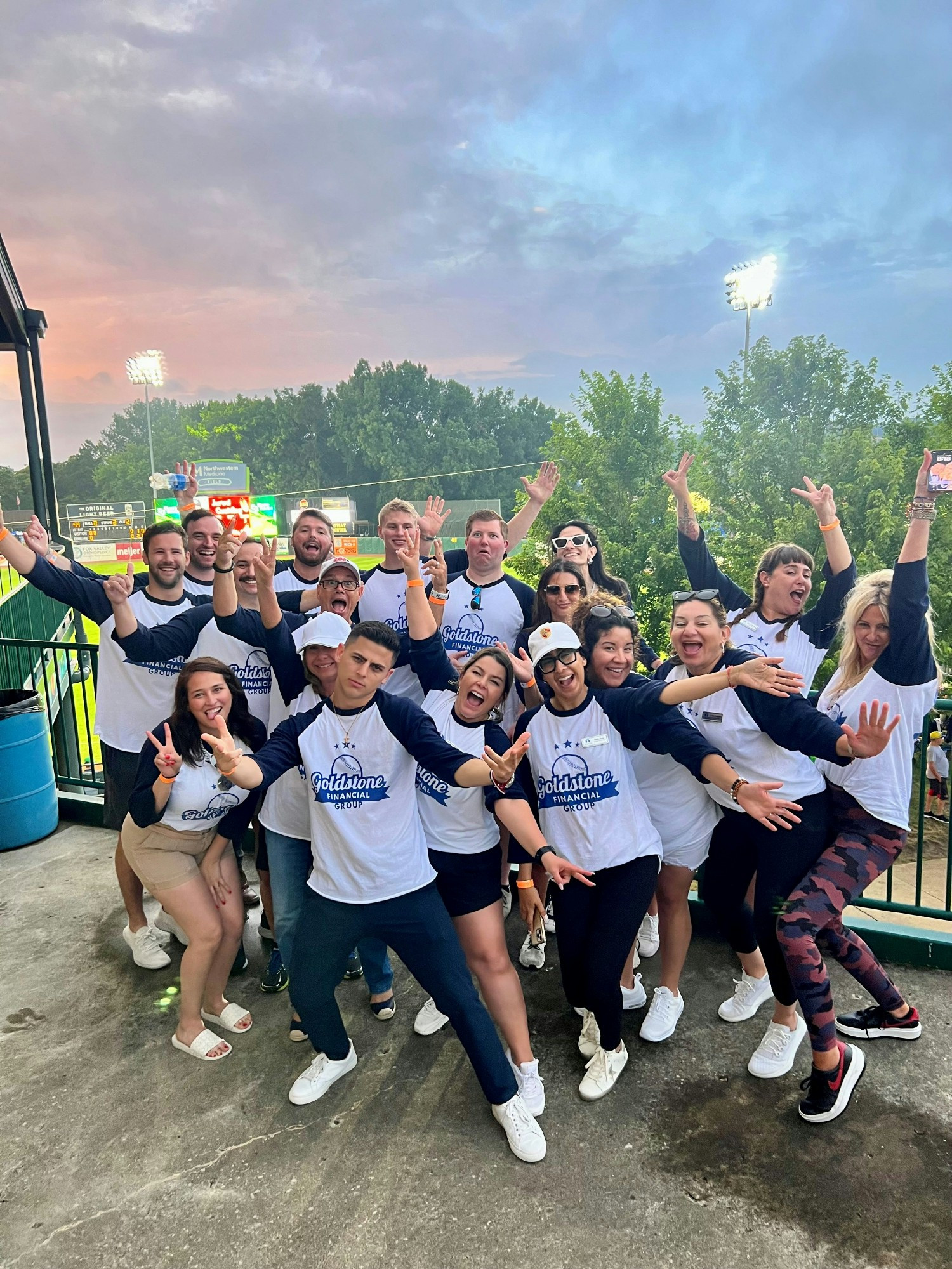 Team blowing off steam after a client experience